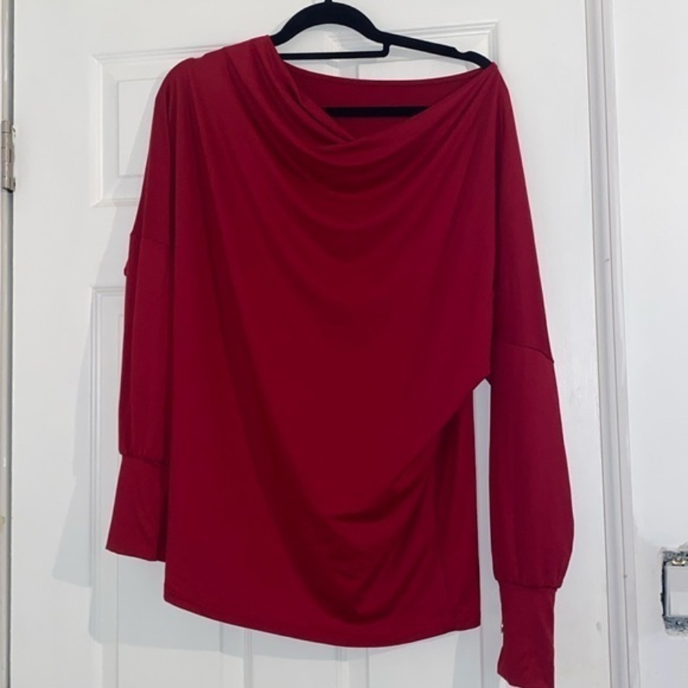 Shein cowl neck top